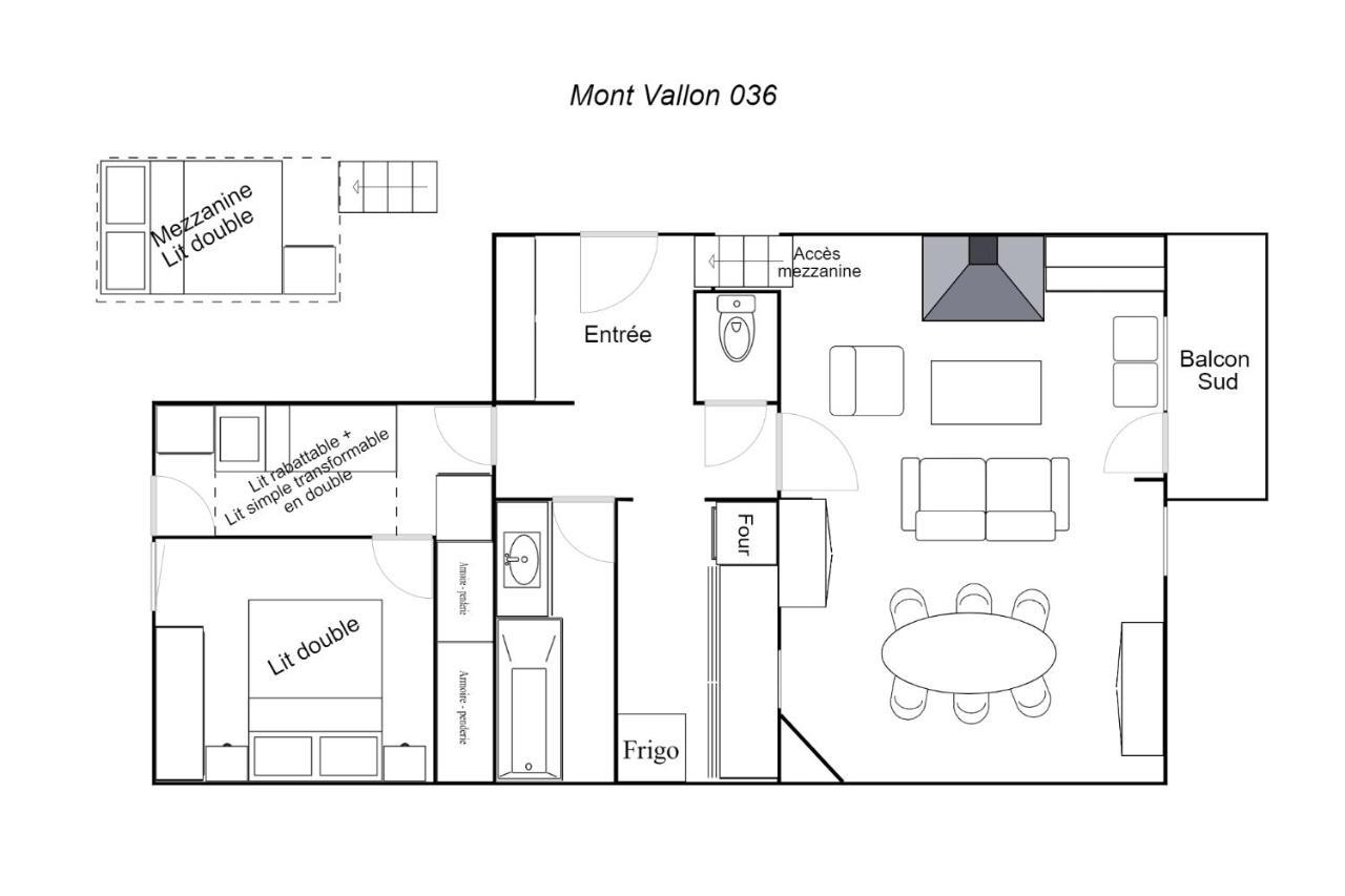 Residence Mont Vallon Méribel Exteriér fotografie